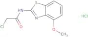 2-Chloro-N-(4-methoxy-1,3-benzothiazol-2-yl)acetamide hydrochloride