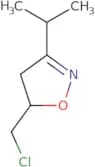 5-(Chloromethyl)-3-(propan-2-yl)-4,5-dihydro-1,2-oxazole