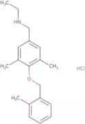 ({3,5-Dimethyl-4-[(2-methylphenyl)methoxy]phenyl}methyl)(ethyl)amine hydrochloride
