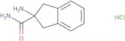 2-Amino-2,3-dihydro-1H-indene-2-carboxamide hydrochloride