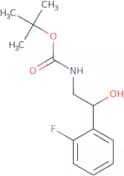 tert-Butyl N-[(2R)-2-(2-fluorophenyl)-2-hydroxyethyl]carbamate