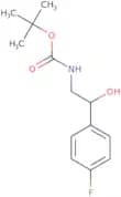 tert-Butyl N-[(2R)-2-(4-fluorophenyl)-2-hydroxyethyl]carbamate