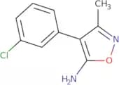 4-(3-Chlorophenyl)-3-methyl-2,5-dihydro-1,2-oxazol-5-imine