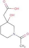 2-(1-Acetyl-3-hydroxypiperidin-3-yl)acetic acid