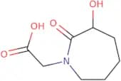 2-(3-Hydroxy-2-oxoazepan-1-yl)acetic acid