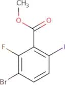 methyl 3-bromo-2-fluoro-6-iodobenzoate