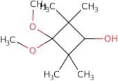 3,3-Dimethoxy-2,2,4,4-tetramethylcyclobutan-1-ol