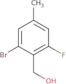 (2-Bromo-6-fluoro-4-methylphenyl)methanol