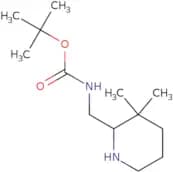 tert-Butyl N-[(3,3-dimethylpiperidin-2-yl)methyl]carbamate