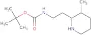 tert-Butyl N-[2-(3-methylpiperidin-2-yl)ethyl]carbamate