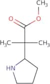 Methyl 2-methyl-2-(pyrrolidin-2-yl)propanoate
