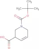 1-[(tert-Butoxy)carbonyl]-1,2,3,6-tetrahydropyridine-3-carboxylic acid