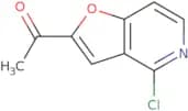 1-{4-Chlorofuro[3,2-c]pyridin-2-yl}ethan-1-one
