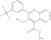 Methyl 3-(bromomethyl)-2-(3-(trifluoromethyl)phenyl)quinoline-4-carboxylate