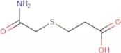 3-[(Carbamoylmethyl)sulfanyl]propanoic acid