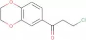 3-Chloro-1-(2,3-dihydro-1,4-benzodioxin-6-yl)propan-1-one
