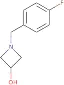 1-[(4-Fluorophenyl)methyl]azetidin-3-ol