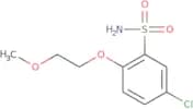 5-Chloro-2-(2-methoxyethoxy)benzene-1-sulfonamide