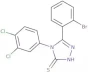 5-(2-Bromophenyl)-4-(3,4-dichlorophenyl)-4H-1,2,4-triazole-3-thiol