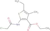 Ethyl 2-(2-chloroacetamido)-5-ethyl-4-methylthiophene-3-carboxylate