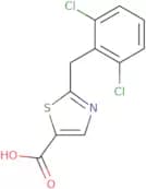2-[(2,6-Dichlorophenyl)methyl]-1,3-thiazole-5-carboxylic acid