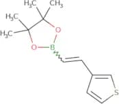 4,4,5,5-Tetramethyl-2-[2-(thiophen-3-yl)ethenyl]-1,3,2-dioxaborolane