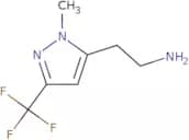 2-[1-Methyl-3-(trifluoromethyl)-1H-pyrazol-5-yl]ethan-1-amine