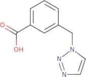 3-[(1H-1,2,3-Triazol-1-yl)methyl]benzoic acid
