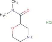 n,n-dimethylmorpholine-2-carboxamide;hydrochloride