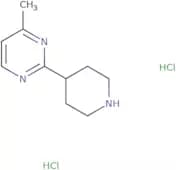 4-Methyl-2-(piperidin-4-yl)pyrimidine dihydrochloride