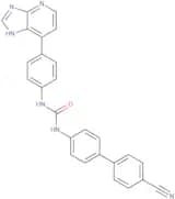 N-(4'-Cyano[1,1'-biphenyl]-4-yl)-N'-[4-(3H-imidazo[4,5-b]pyridin-7-yl)phenyl] urea