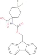 1-({[(9H-Fluoren-9-yl)methoxy]carbonyl}amino)-4,4-difluorocyclohexane-1-carboxylic acid