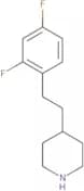 4-[2-(2,4-Difluorophenyl)ethyl]piperidine