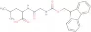 (2S)-2-[2-({[(9H-Fluoren-9-yl)methoxy]carbonyl}amino)acetamido]-4-methylpentanoic acid