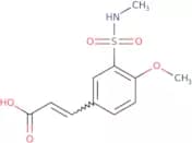(2E)-3-[4-Methoxy-3-(methylsulfamoyl)phenyl]prop-2-enoic acid