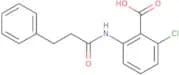 2-Chloro-6-(3-phenylpropanamido)benzoic acid