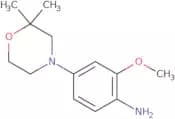 4-(2,2-Dimethylmorpholin-4-yl)-2-methoxyaniline