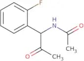 N-[1-(2-Fluorophenyl)-2-oxopropyl]acetamide