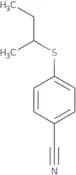 4-(Butan-2-ylsulfanyl)benzonitrile