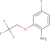 4-Fluoro-2-(2,2,2-trifluoroethoxy)aniline