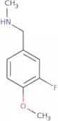 [(3-Fluoro-4-methoxyphenyl)methyl](methyl)amine