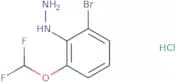 [2-Bromo-6-(difluoromethoxy)phenyl]hydrazine hydrochloride