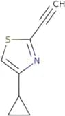 4-Cyclopropyl-2-ethynyl-1,3-thiazole