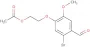 2-(5-Bromo-4-formyl-2-methoxyphenoxy)ethyl acetate