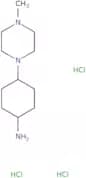 4-(4-Methylpiperazin-1-yl)cyclohexan-1-amine trihydrochloride