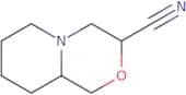 (3S)-Octahydropyrido[2,1-c]morpholine-3-carbonitrile