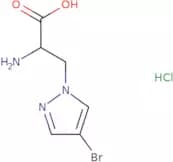 2-Amino-3-(4-bromo-1H-pyrazol-1-yl)propanoic acid hydrochloride