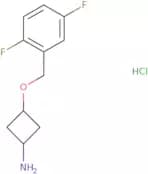 3-[(2,5-Difluorophenyl)methoxy]cyclobutan-1-amine hydrochloride