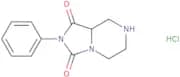 2-Phenyl-octahydroimidazolidino[1,5-a]piperazine-1,3-dione hydrochloride