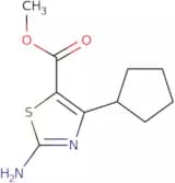 Methyl 2-amino-4-cyclopentyl-1,3-thiazole-5-carboxylate